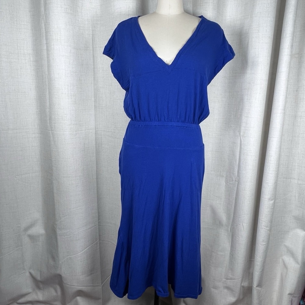 Free People FP Beach Blue Once Upon A‎ Sea Midi Dress Cover Up Small Pockets